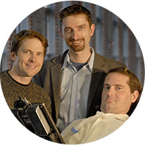 Photo of Jamie, Ben and Steven Heywood